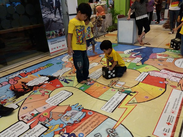 Belajar sambil Bermain Ayo Siaga Bencana di Pameran Pembangunan 2016