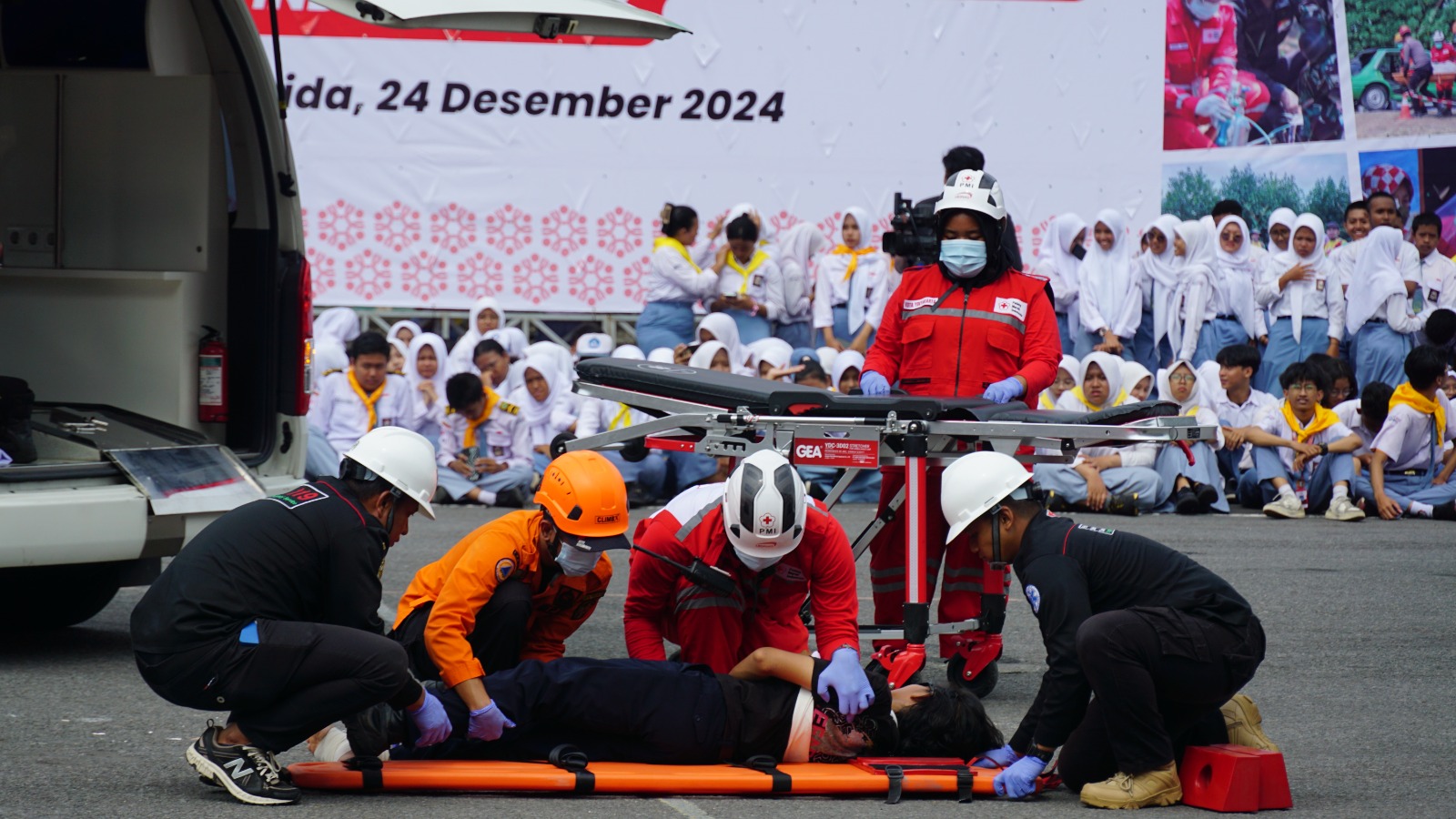 Peringatan Hari Relawan PMI Tahun 2024 di Purwakarta Diikuti 1.600 Personel Relawan